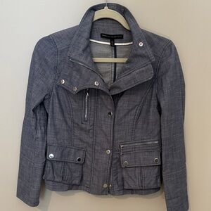 White House Black Market Blue Jacket 4P